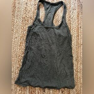 Lululemon Women's Dark Green Tank Top